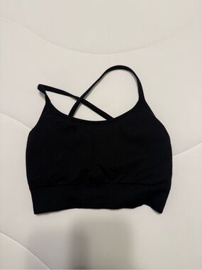 NVGTN Black Invincible Sports Bra